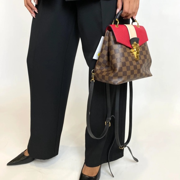 Louis Vuitton Damier Ebene Clapton Backpack - Picture 13 of 16